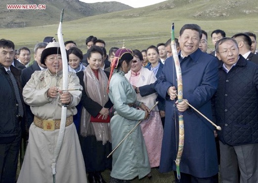 Xi Jinping Bow Arrow