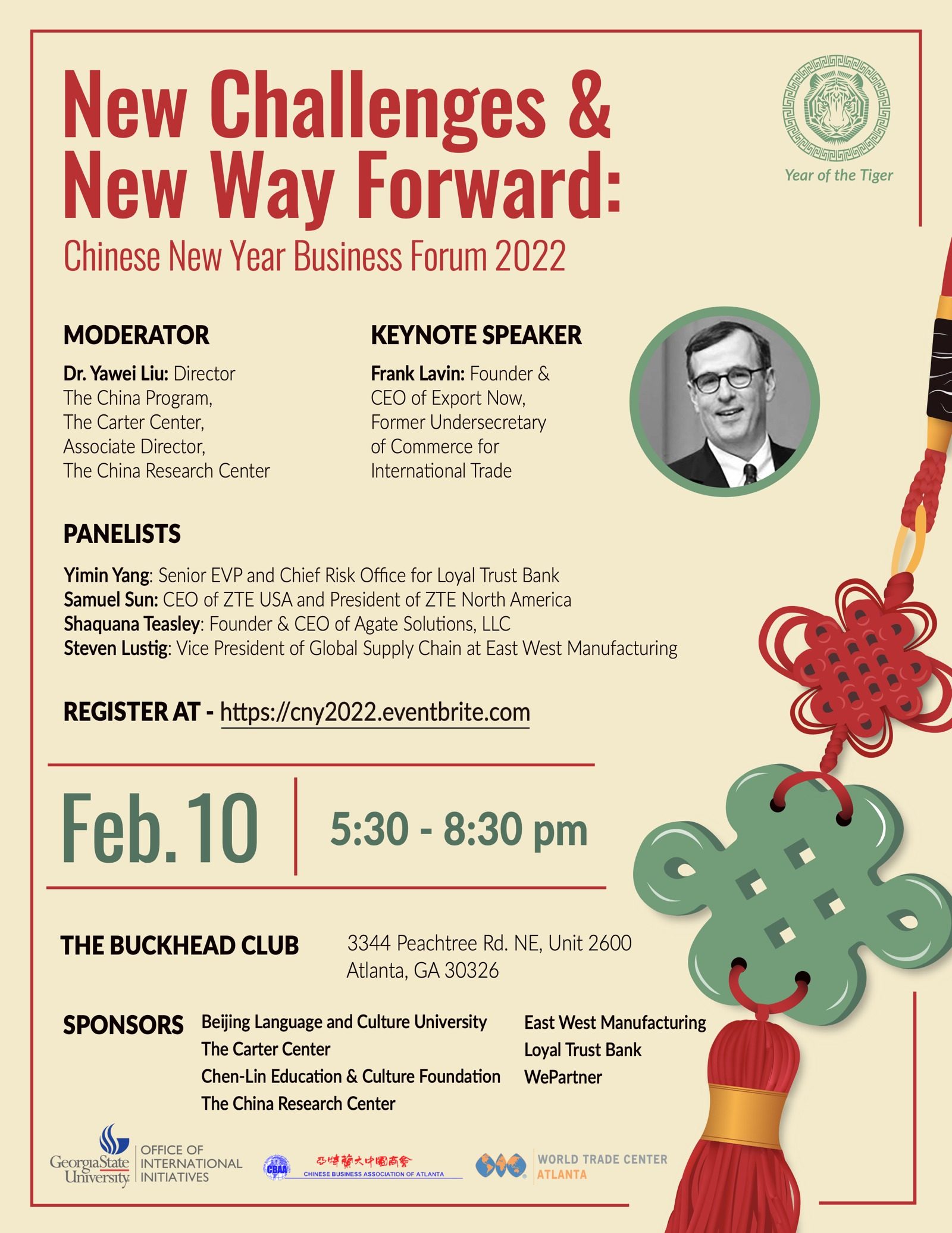 New Challenges & New Way Forward: Chinese New Year Business Forum 2022